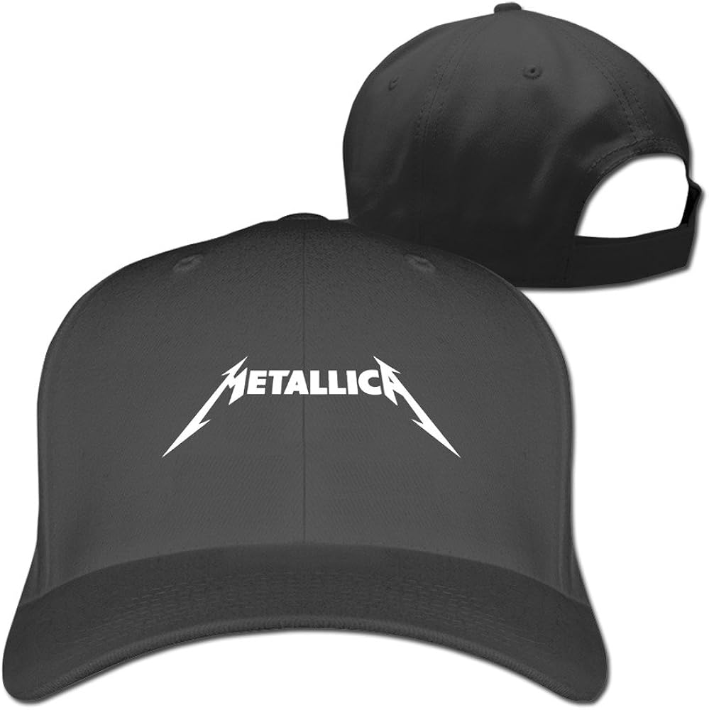 Custom Metallica Star Logo James Hetfield Cotton Hat for Men at Amazon