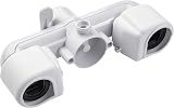 Croydex Shower Head and Hose Mixer Set with Riser Rail 1.5m White view 5