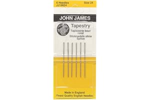 COLONIAL NEEDLE Tapestry Hand Needles-Size 24 6/Pkg