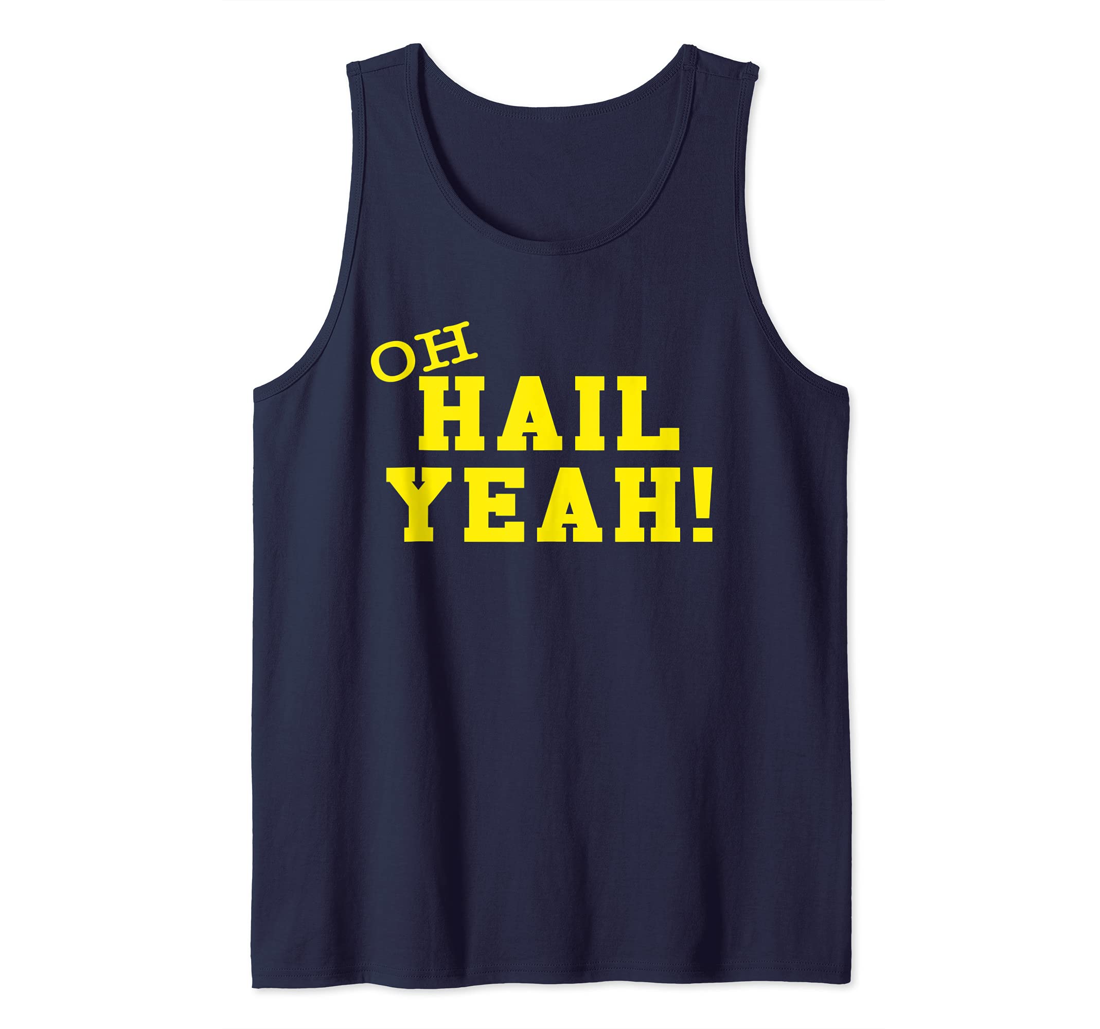 Photo 1 of Oh Hail Yes! U M Ann Arbor MI AA Pride Proud Michigan Tank Top