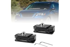 2 PCS Universal Ditch Light Brackets Hood Light Bracket, Adjustable Hood Led Work Light Mount Bracket, for Truck SUV Cars, No