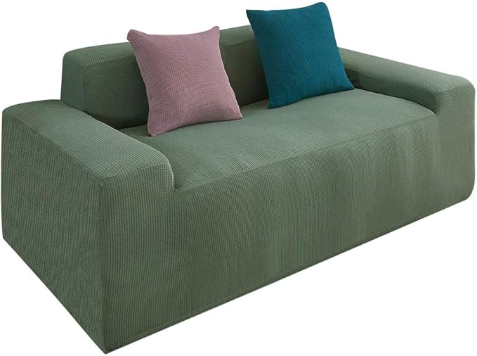 Sofa Cushion Covers Reversible Protector Stretch Couch Shield with