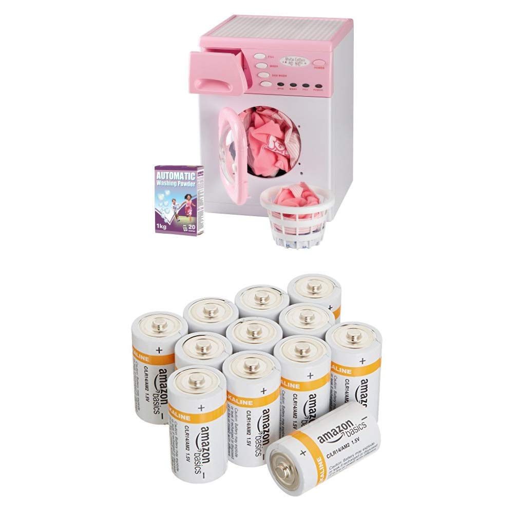 casdon washing machine pink