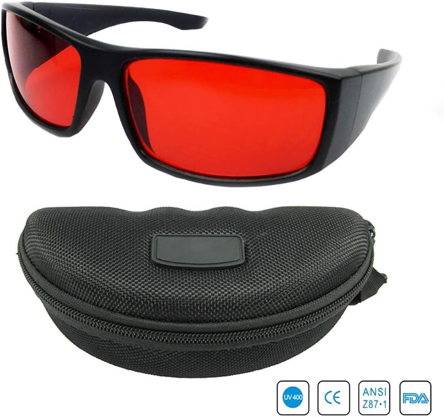 Mens RedGreen Color Blind Glasses,ColorBlind Corrective Glasses