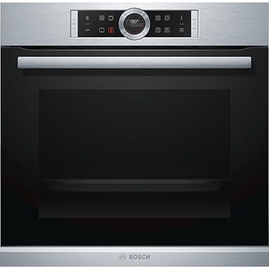 Bosch Serie 8 HBG673BS1F - Horno (Medio, Horno eléctrico, 71 L, 3650 W, 71 L, 30-300 °C)