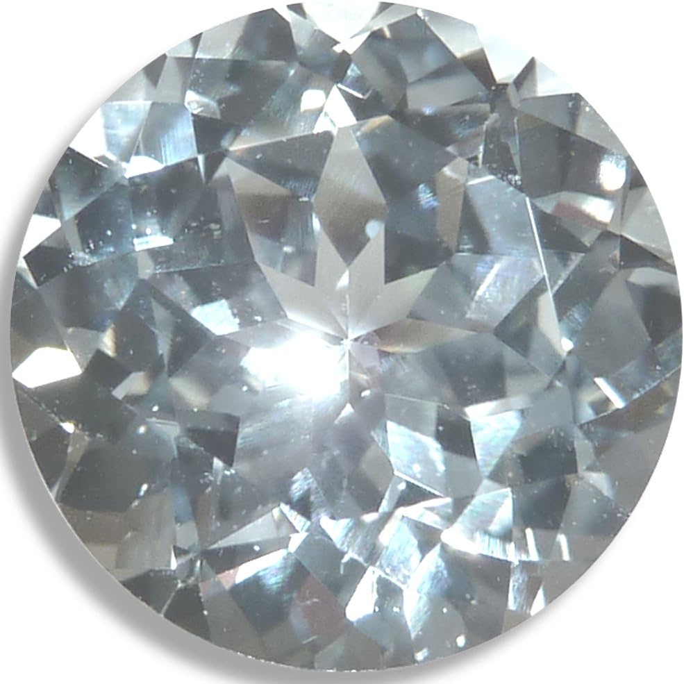 OptimaGem Lab Sapphire White Round 3mm-7mm Loose Gemstones (5mm)