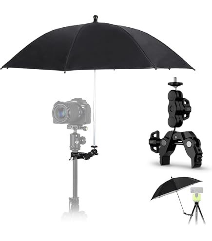 HOLACA Parasole E Copertura Antipioggia Per Fotocamera Spotlight Plus – Protezione Da Sole E Pioggia