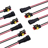 2 Wire Connector, MUYI 5 Kit Electric Connector 18