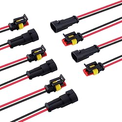 2 Wire Connector, MUYI 5 Kit Electric Connector 18