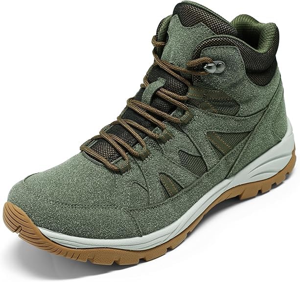 YOUTHUP Herren Wanderschuhe Wasserdicht rutschfest Trekkingshuhe