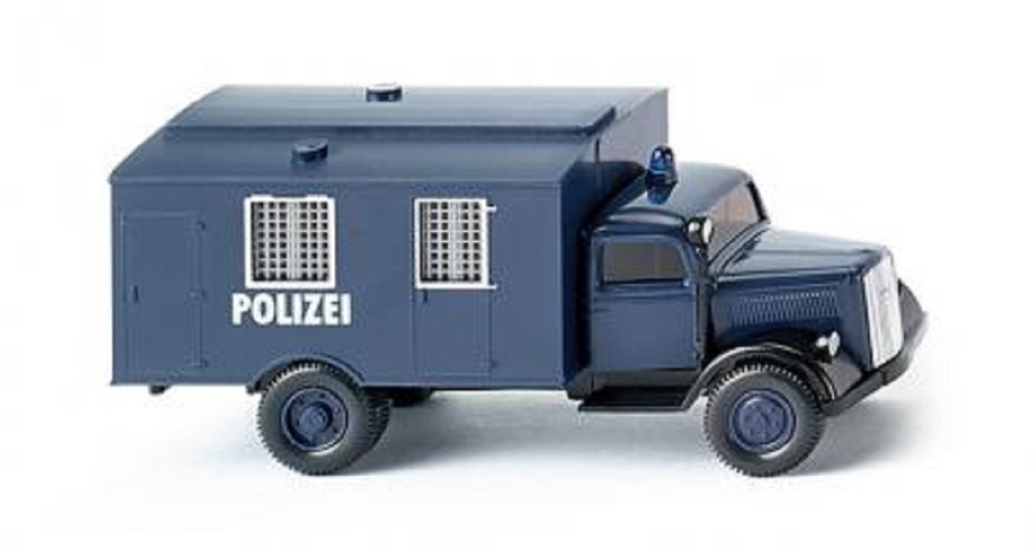 Police - (Opel Blitz) prisoner transp. vehicle - Wiking 086435 (1:87)