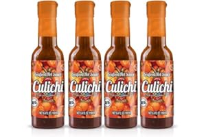Salsa Culichi Habanero/ Habanero Hot Sauce Quantity of 4 bottles 6.4oz