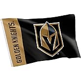 Desert Cactus Las Vegas Golden Knights Flag NHL 100% Polyester Indoor Outdoor 3x5 feet National Hockey League Team Flags (Name Flag)