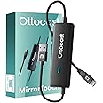 OTTOCAST Mirror Touch - Wireless CarPlay & Bi-Directional Phone Mirroring Adapter - Dual Mode, Plug & Play Upgrade for Factor