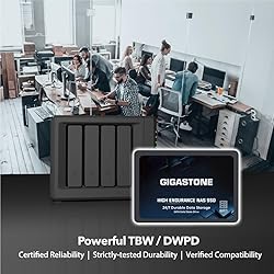 GIGASTONE 2TB NAS SSD Drive (4-Pack) 24/7 Durable