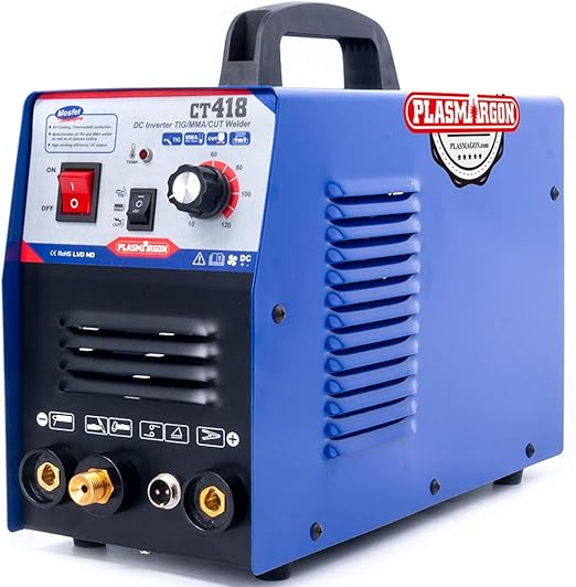 Plasma Cutter, 3 in 1 Combo TIG MMA Welder 240V Inverter Welding
