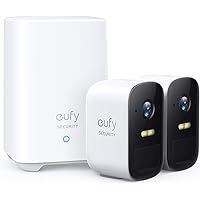 eufy Security, eufyCam 2C 2-Cam Kit, Wireless Home Security System with 180-Day Battery Life, HomeKit Compatibility, 1080p HD, IP67, Night Vision, No Monthly Fee