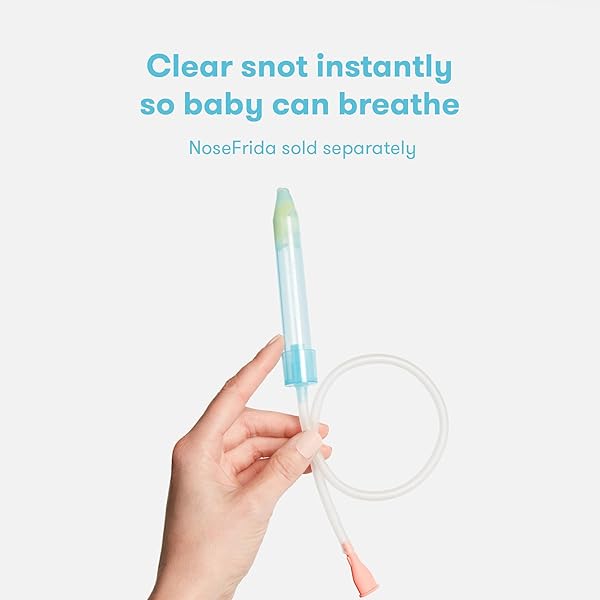 FRIDA BABY NOSEFRIDA SALINE MIST SPRAY, BABY SALINE NASAL SPRAY DECONGESTANT FOR ALLERGY RELIEF AND CONGESTION RELIEF TO SOFTEN NASAL PASSAGES, 3.4 FL.OZ.