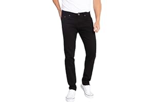 WULFUL Men's Slim Fit Skinny Stretch Comfy Jeans Denim Pants