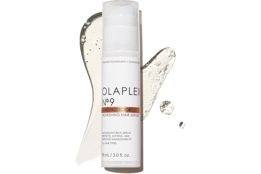 Olaplex No. 9 Bond Protector Nourishing Hair Serum, Heat Protectant, Softens & Weightlessly Nourishes, Reduces Tangle & Static, For All Hair Types, 3.0 fl oz