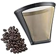 Cuisinart Gold Tone Filter for Cuisinart 4-Cup Coffeemakers, Gold/Black