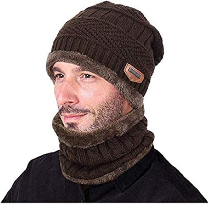 YOGINGO Berretto Uomo Cappello Donna e Uomo Invernale a Maglia Berretto