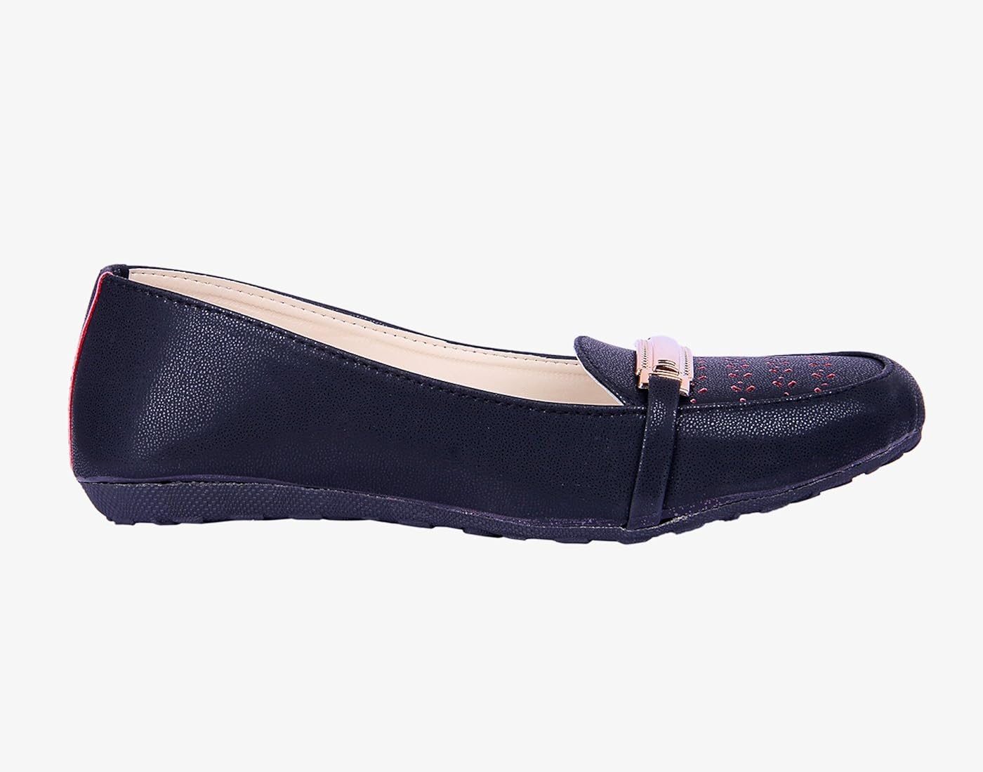 goyal black cutwork loafer bellies