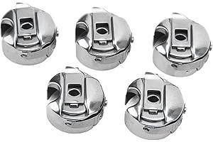 5Pcs Stainless Steel Sewing Machine Bobbin Case for Industrial Flat Car Sewing Machine