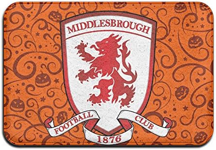 NaDeShop Middlesbrough Football Club Doormats / Entrance Rug Floor Mats