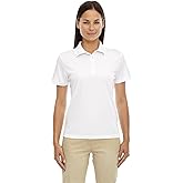 Ash City Ladies Origin Core 365 Performance Polo (X-Large, White)