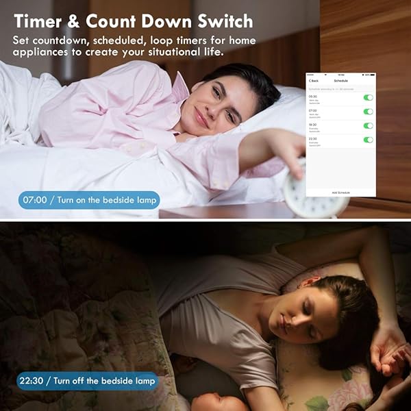 eMylo Zigbee Smart Switch Interruptor de luz de pared inalmbrico Control remoto Botn basculante Funciona con Zigbee Central Hub Control de voz compatible con AlexaGoogle Home 1 Gang Blanco