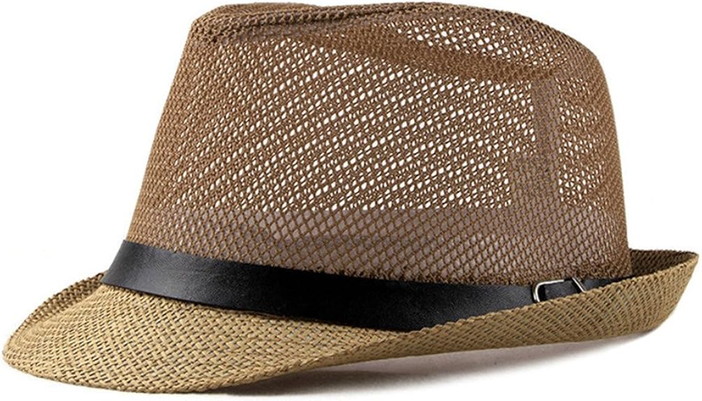 Jellecutte Fedora Hut Herren - Atmungsaktiver Sommerhut Aus Baumwolle & Leinen