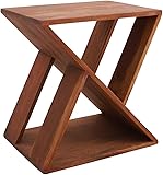 Nordic Teak Natural Teak Shower Stool with Curved
