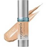 Oxygenetix Oil Control Foundation &ndash; Creme | Breathable Makeup, Lightweight, Non-Comedogenic Coverage with Salicylic Acid, Longwear Foundation for Oily or Sensitive Skin
