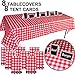 Jalousie Value Bundle Table Covers Party Decoration 8 Pack 54