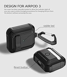 Ljusmicker AirPods 3rd Gen Case Cover with Cleaner