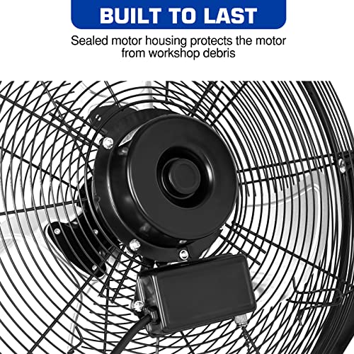BILT HARD 4300 CFM 18 in. Industrial Wall Fan with Sealed Motor, 3