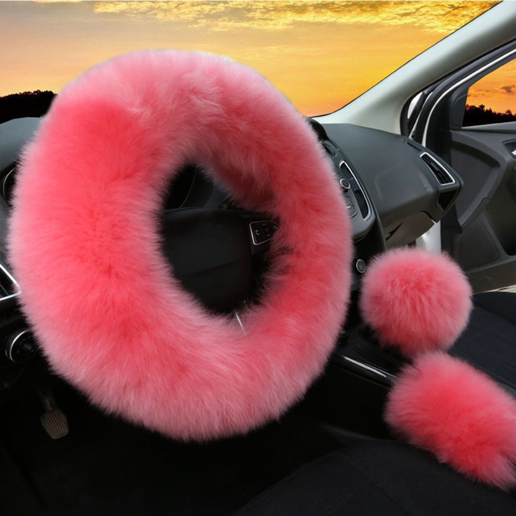 Best pink fuzzy seat covers