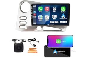 Kunfine CarPlay Android Auto Navigation Stereo GPS Radio Reverse Camera Display 9" IPS Touchscreen Headunit Tablet Pad Media 