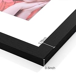 Vittanly 8x10 Picture Frames Set of 9, Shatter