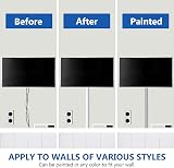 MUDEELA Cable Trunking Kit 8 x 400mm White Self Adhesive Wall Cable Covers view 8