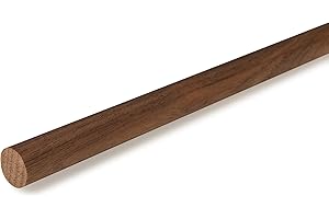 Cindoco Walnut Dowel 5/8" Round, Single Piece