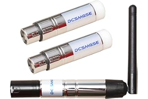 Dcsmgse DMX Wireless, 3PCS DMX512 DMX Dfi DJ 2.4G Wireless 2 Receiver & 1 Transmitter Stage Lighting Control
