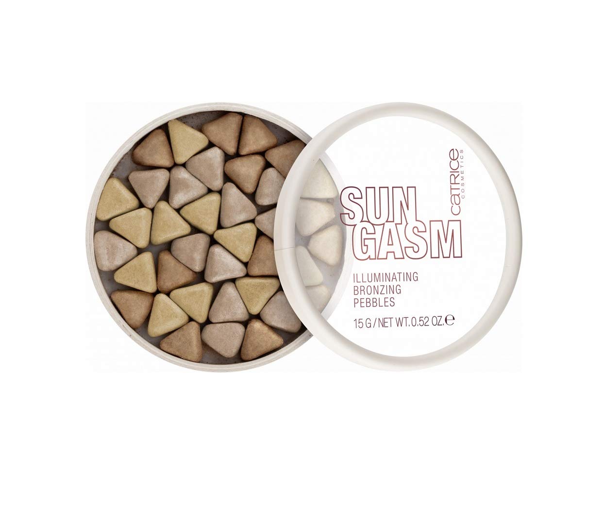 Catrice Cosmetics Illuminating Bronzing Pebbles Pearls Face Powder Bronzer for face and body