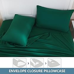 MEISHANG Queen Size Sheet Set, Soft Breathable