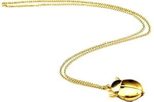 New Absolute Fancy Ladybug Vintage Quartz Animal Pocket Necklace Watch, Long Chain Sweater Pendant Necklace Watch, for Women 