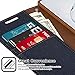 GOOSPERY Canvas Wallet for Samsung Galaxy Note 10 Case (2019) Denim Stand Flip Cover (Navy) NT10-CAN-NVY