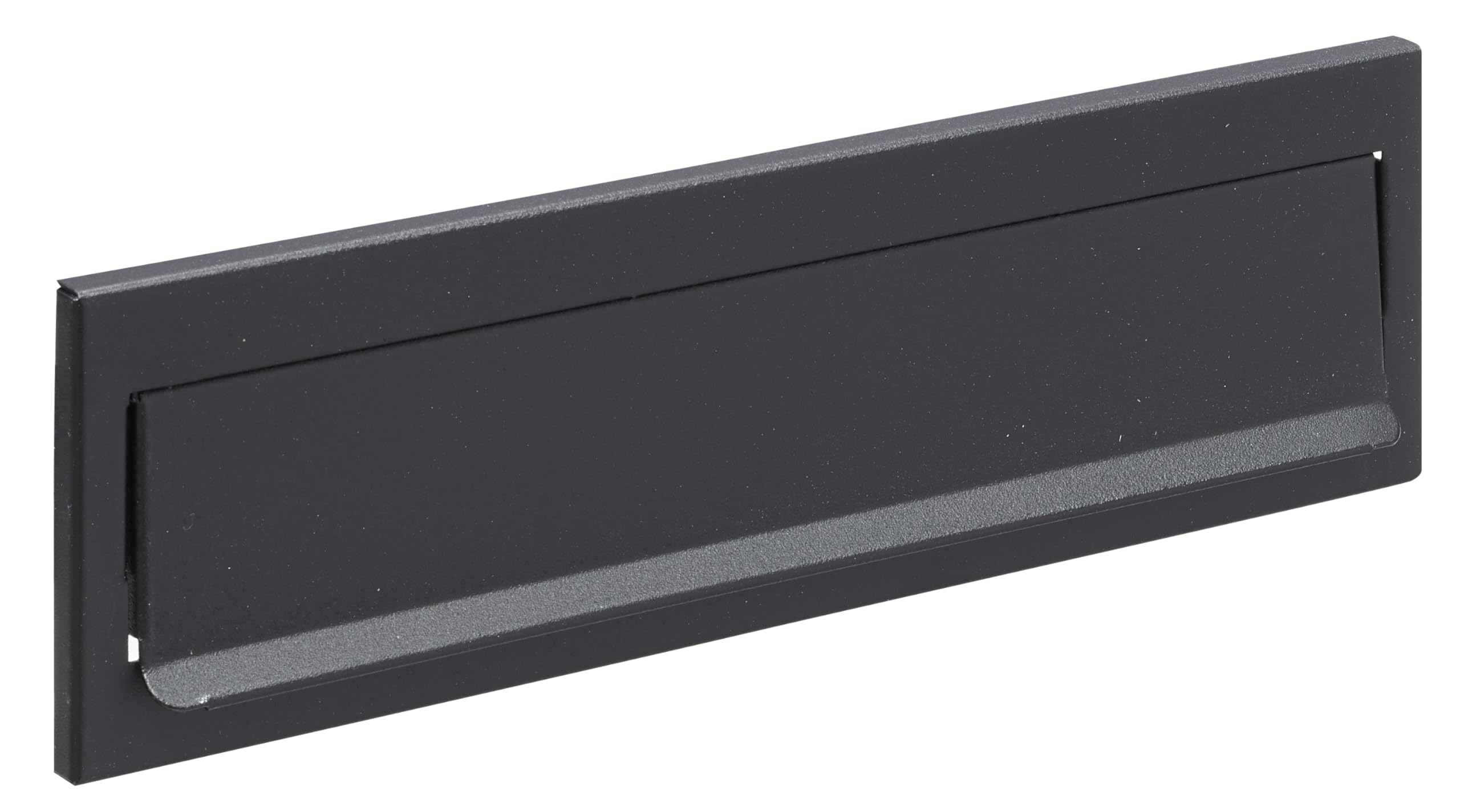 Arregui 1832D33 Letter Plate 248 x 73 mm Black