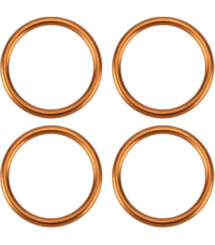 Lot De 8 Joints De Collecteur D'échappement Moto - 35x43x5 Mm, Compatible Honda CB650F/CBR650F 2014-2020 - 7