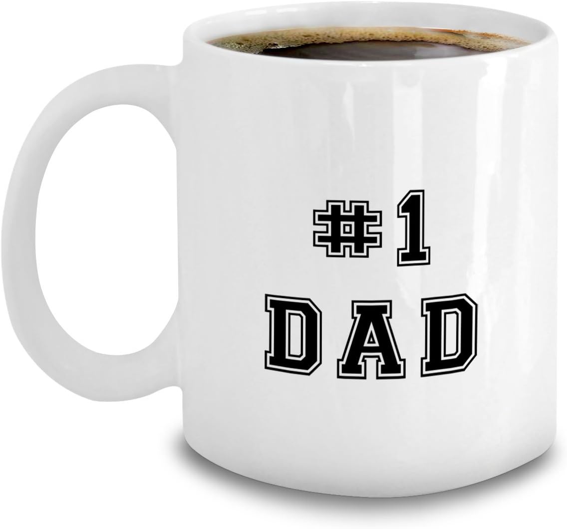 number one dad mug